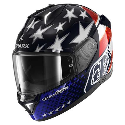Shark Skwal I3 Us Flag Full Face Helmet Preto 2XL
