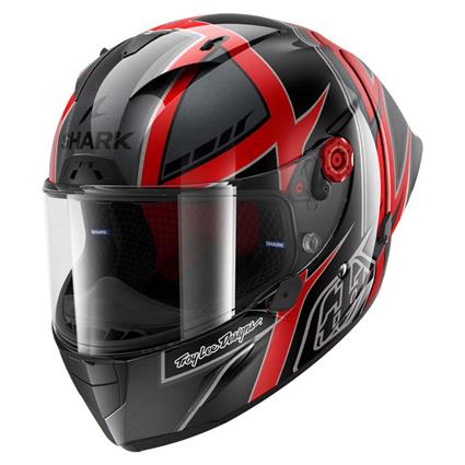 Shark Race-r Pro Gp 06 Replica Cam Petersen Full Face Helmet Preto XS
