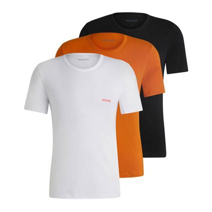 Hugo 50480088 Short Sleeve Crew Neck Base Layer 3 Units  M Homem