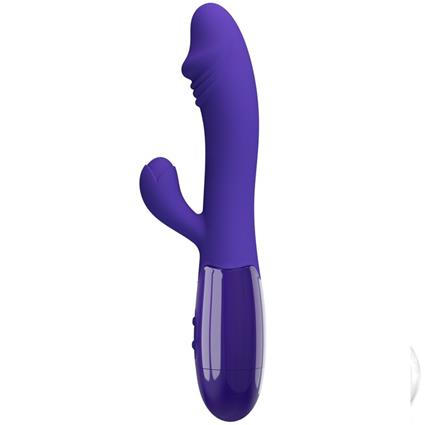 PRETTY LOVE - VIBRADOR SNAPPY YOUTH E ESTIMULADOR DE PONTO G VIOLETA