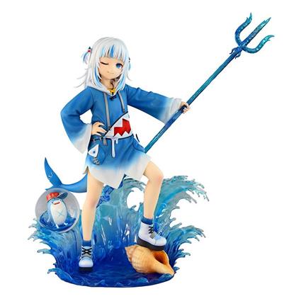 Design Coco Pvc 1/7 Myth Gawr Gura 24 Cm Hololive Production Statue Azul