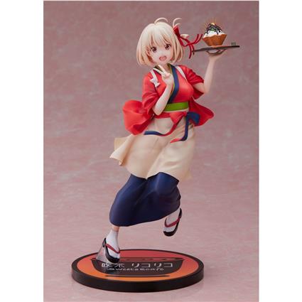 Aniplex Pvc 1/7 Nishikigi Gossip 26 Cm Lycoris Recoil Statue Beige