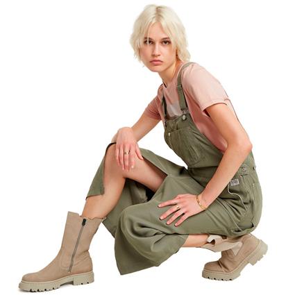 G-star Dungaree Sleeveless Dress Verde XS Mulher