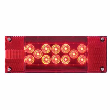 Optronics Combo Stl17rbp Driver Side Rectangular 18 Led Light  35.6 x 7.6 x 25.4 cm