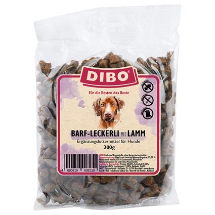 DIBO BARF Snacks com cordeiro - 3 x 200 g