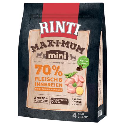 RINTI Max-I-Mum Mini Adult com frango - 4 kg