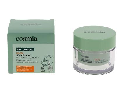 Creme Rosto Cosmia Bio Efeito Glow Vitamina C Recarregável 50ml