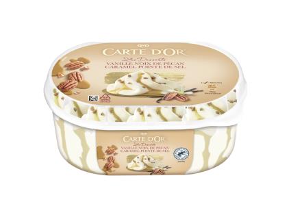 Gelado Carte D'or Vanilla Pecan 825ml