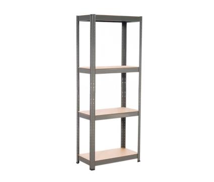 Estante metálica com 4 prateleiras ajustáveis ??thinia home 60