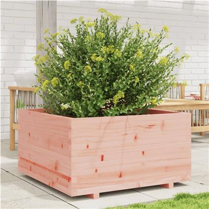 vidaXL Vaso/floreira de jardim 90x90x49,5 cm madeira de douglas maciça