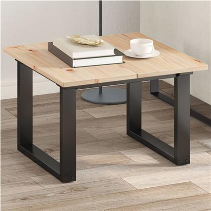 vidaXL Tampos de mesa retangulares 2 pcs 60x30x1,7 cm pinho maciço