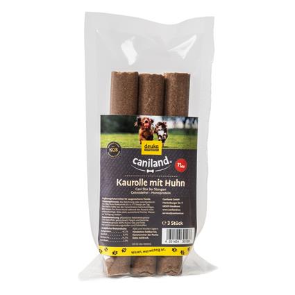 Caniland Rolinhos de roer com frango  - Pack económico: 4 x 3 unidades (720 g)