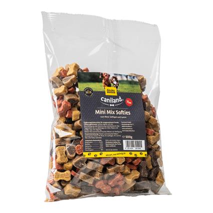 Caniland Mini Mix Softies snacks para cães - 2 x 500 g