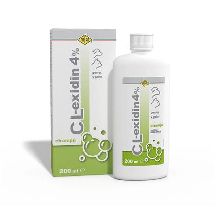 Fatro Sac Cl-exidin 4% 200g Dog Shampoo Transparente