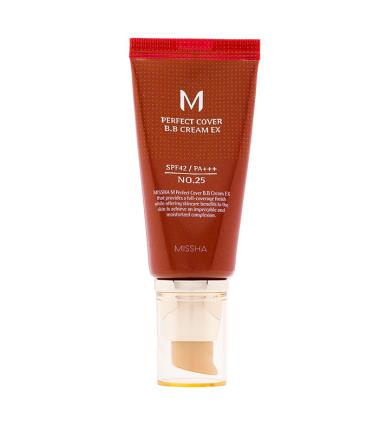Missha - Perfect Cover BB Cream SPF 42 (50ml) - 25: Warm Beige