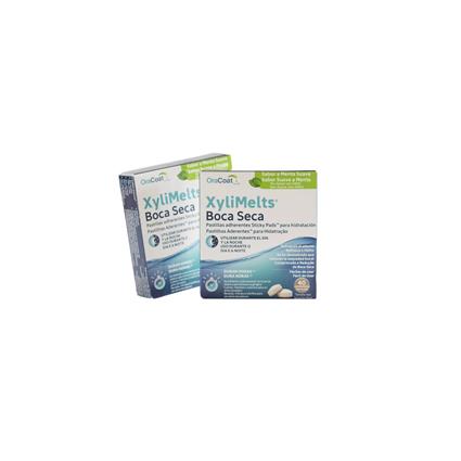 Pastilhas Hidratação Boca Seca Menta XyliMelts OraCoat