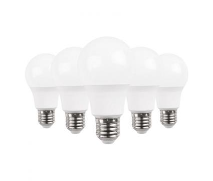 Pack de 5 lâmpadas led padrão primer leader