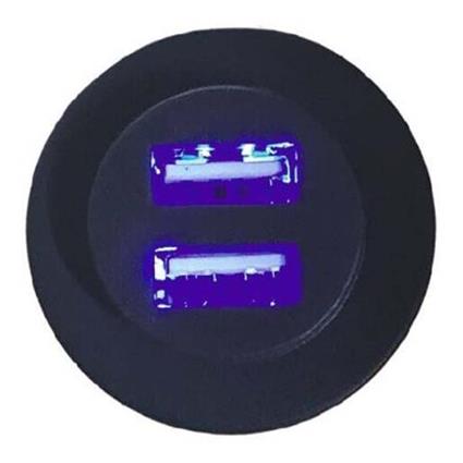 Sutars Ip65 5a Illuminated Usb Plug Roxo