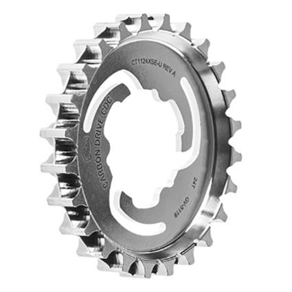 Gates Carbon Drive Cdc Center Track Alfine/nexus/sturmey Pinion Prateado 1s / 22t