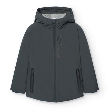 Boboli Technical Fabric Coat Cinzento 16 Years