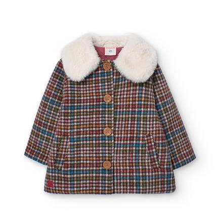 Boboli Jacquard Check Jacket Castanho 4 Years