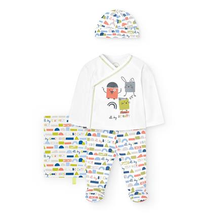 Boboli Knit Set Colorido 0 Months