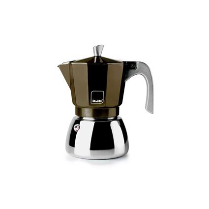 Ibili Elba Coffee Espresso Coffee Maker 9 Cups Prateado One Size / EU Plug