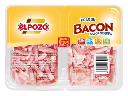 Bacon Elpozo Tiras 2x50g
