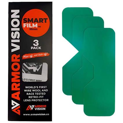 Armor Vision Smartfilm Lens Protector 36 Mm 3 Units Transparente