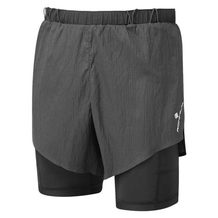 Ronhill Tech Race Twin Shorts  M Homem