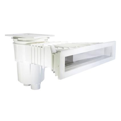 Astralpool Norm 17.5l Skimmer For Liner Pool Square Cover Transparente