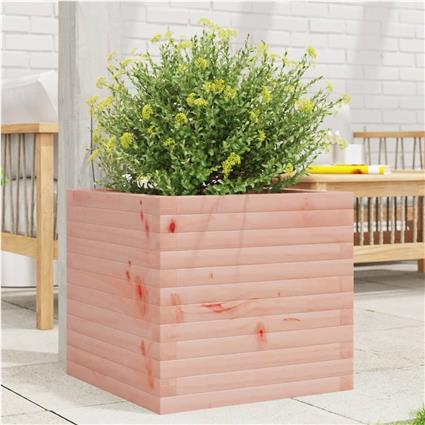 vidaXL Vaso/floreira de jardim 50x50x45,5 cm madeira de douglas maciça