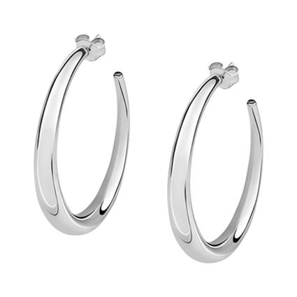 Le Petite Story Cerchi 35 Mm Earrings Prateado  Homem
