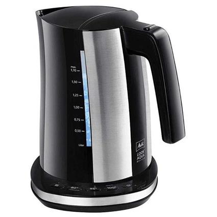 Melitta Look Aqua Deluxe 1.7l 2400w Kettle Preto One Size / EU Plug