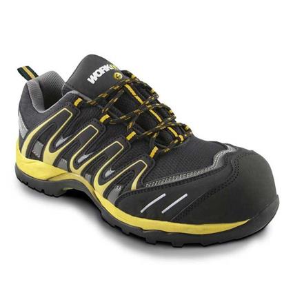 Workfit Trail Esd Safety Shoes Preto,Cinzento EU 45