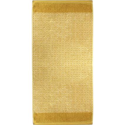 BaÑo Savu Rustic Shapes Jacquard Towel 100x150 Cm Dourado