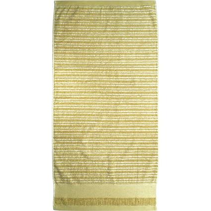 BaÑo Jacquard Tasmania Rustic Shapes Towel 100x150 Cm Dourado