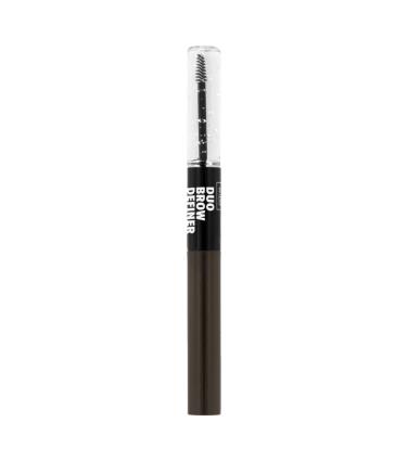 Wibo - Lápis de sobrancelha e gel transparente Duo Brow Definer - 1