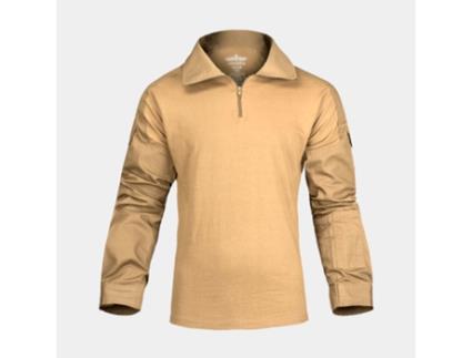 Invadergear Combat Long Sleeve T-shirt Beige S Homem