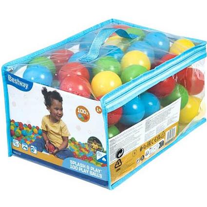 Multimarca Bag Of 100 Plastic Balls Transparente