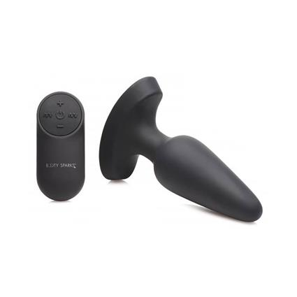Xr Brands Laser Hart Anal Plug Prateado S