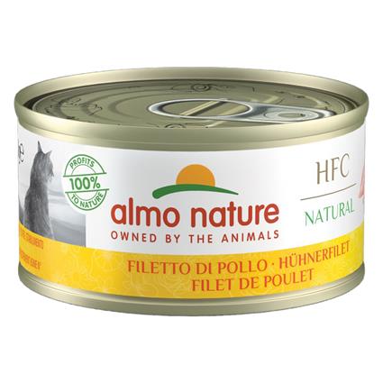 Almo Nature HFC Natural 6 x 70 g - Filete de frango