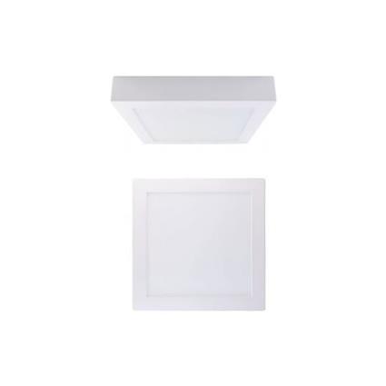 7hsevenon Square Led Smd Surface Ceiling Light 18w/ 1600 Lumens Deco Transparente