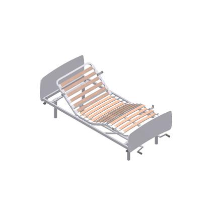 Cama Articulada Manual com Pés Fixos Magicpharma 1 un