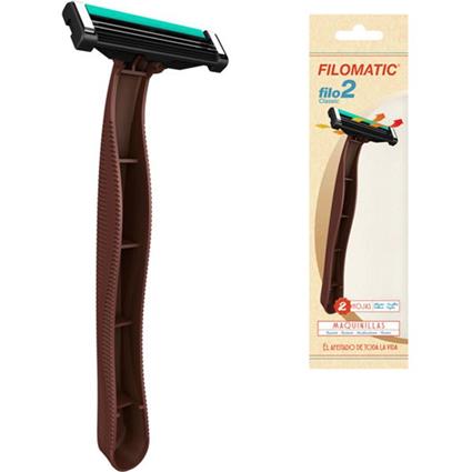 Filomatic Pack Of 300 Units Of Affair Blades Castanho