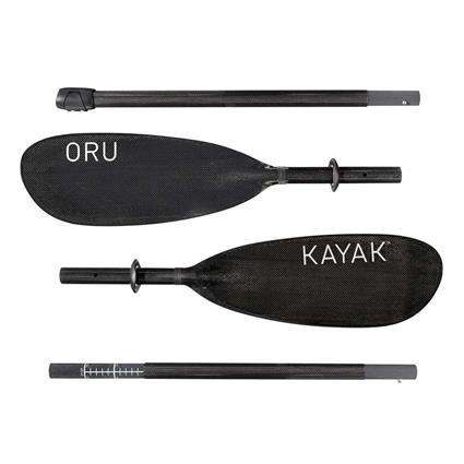 Oru Kayak Carbon Adjustable Paddle Prateado 220-230 cm
