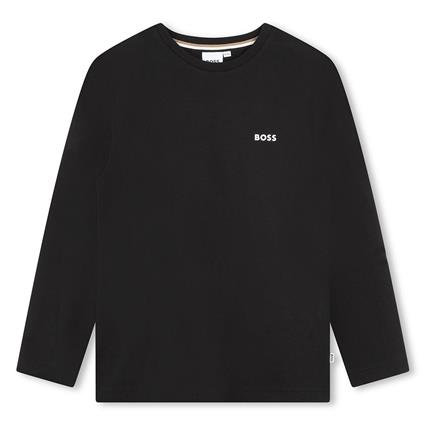 Boss J51212 Long Sleeve T-shirt Preto 12 Years