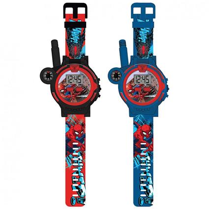 Spiderman Walkie Talkie 2 In 1 Watch Vermelho
