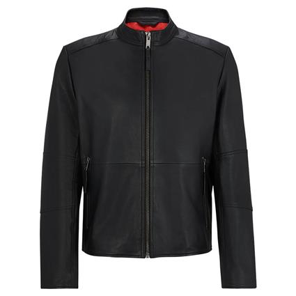 Hugo Lokis 3 10257422 Leather Jacket Preto L Homem