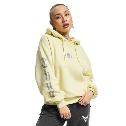 Thug Life Caution Hoodie  XS Mulher